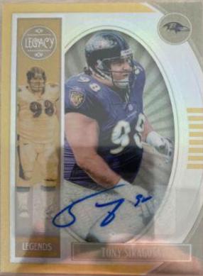 Tony Siragusa [Premium Penmanship Gold] #124