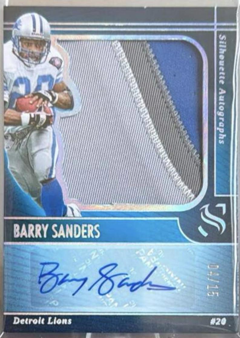 Barry Sanders [Holo Silver] #7