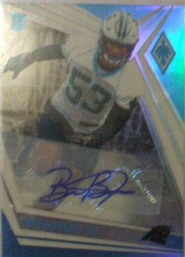 Brian Burns [Autograph Silver] #157