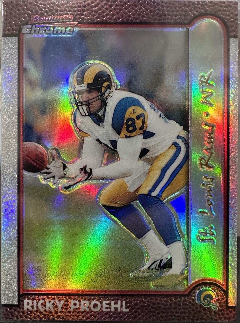 Ricky Proehl [Gold Refractor] #88