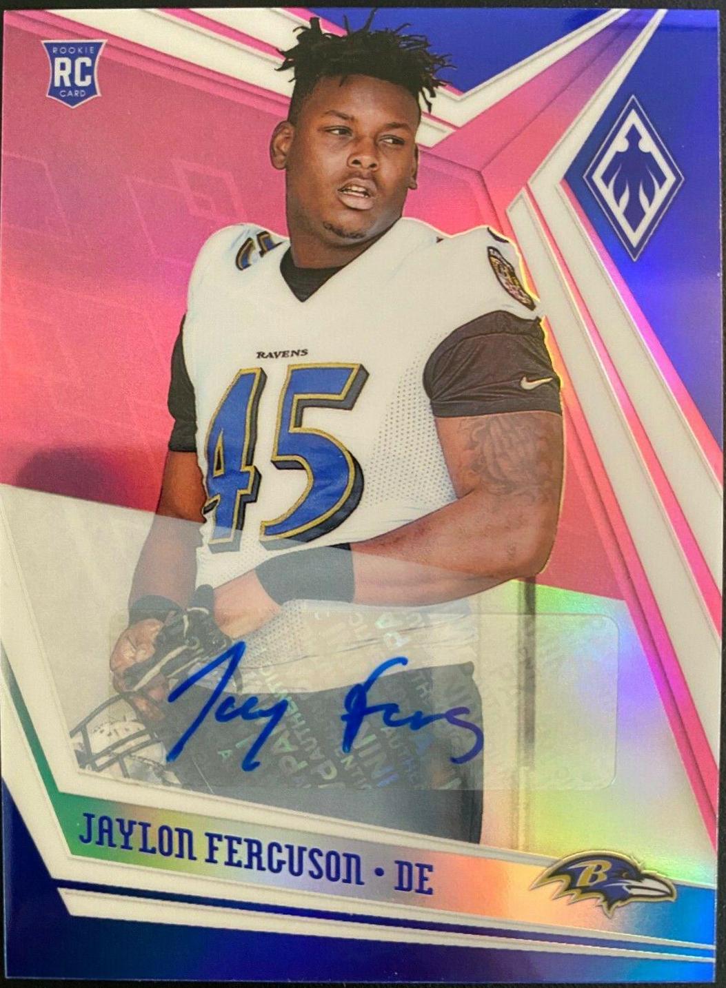 Jaylon Ferguson [Autograph Pink] #154