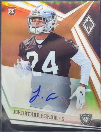 Johnathan Abram [Autograph Orange] #172