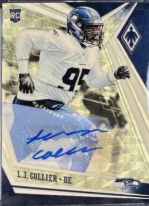 L.J. Collier [Autograph Gold] #152