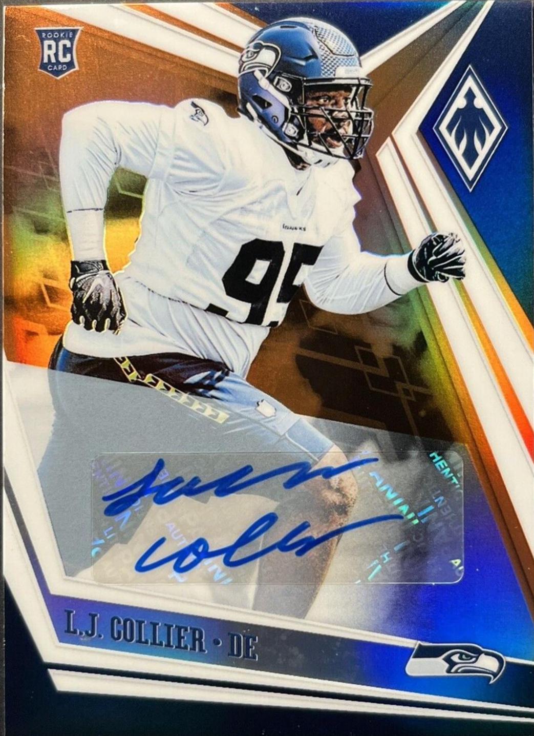 L.J. Collier [Autograph Orange] #152