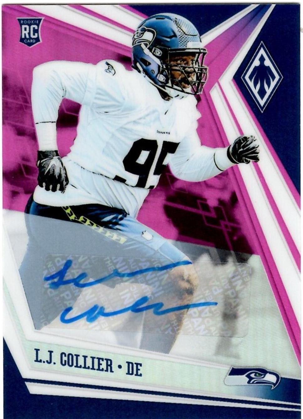 L.J. Collier [Autograph Pink] #152