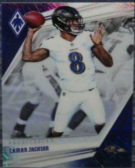 Lamar Jackson [White Shimmer] #13
