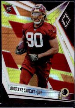 Montez Sweat [Fire Burst] #158