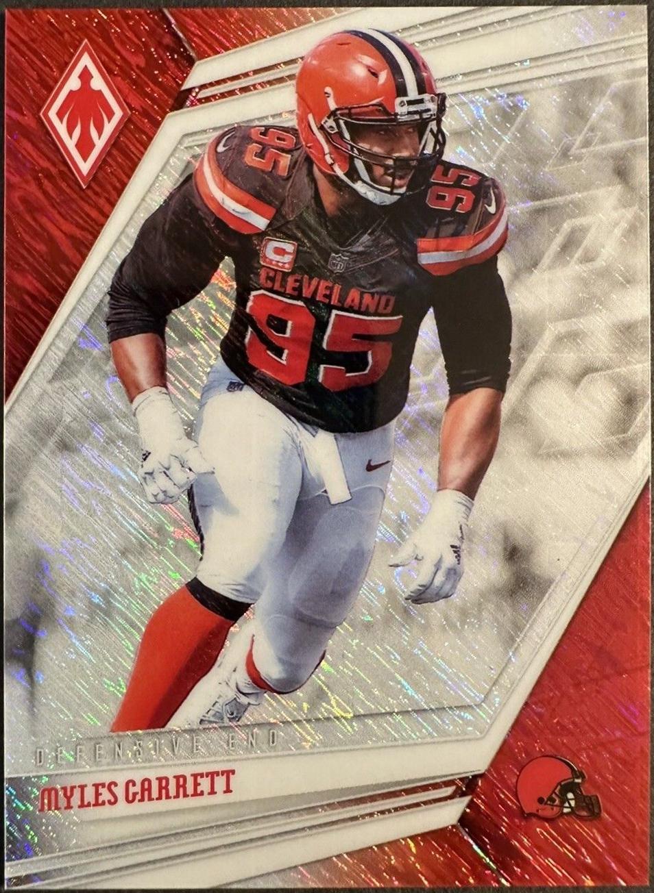 Myles Garrett [White Shimmer] #22