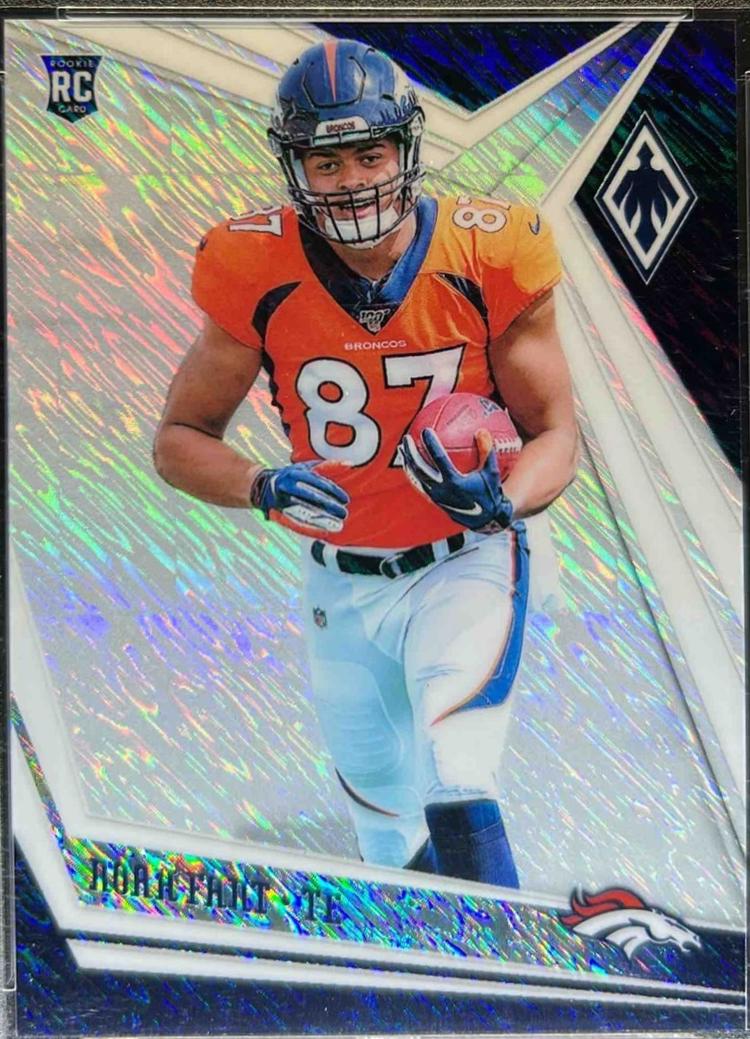 Noah Fant [White Shimmer] #124