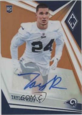 Taylor Rapp [Autograph Orange] #187