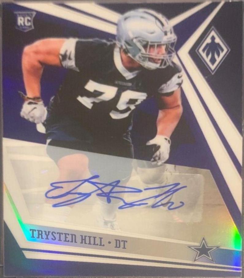 Trysten Hill [Autograph Blue] #179