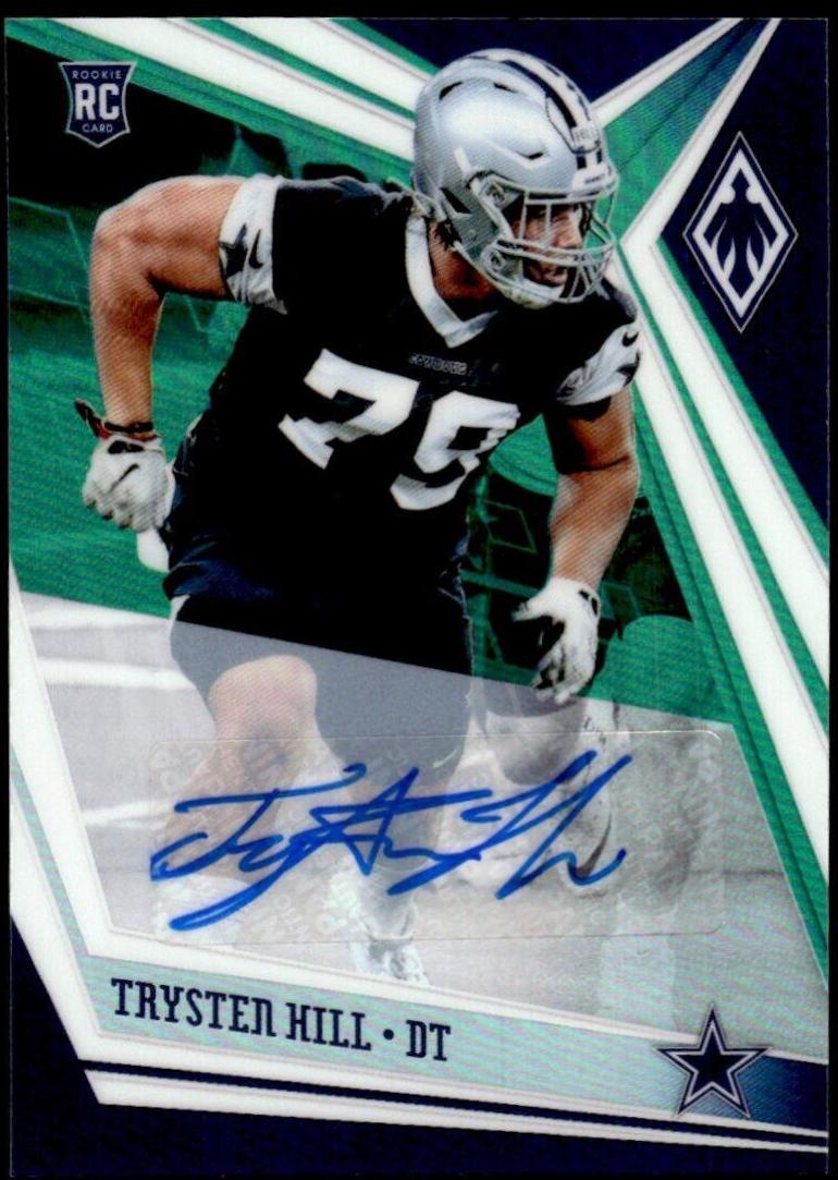 Trysten Hill [Autograph Green] #179