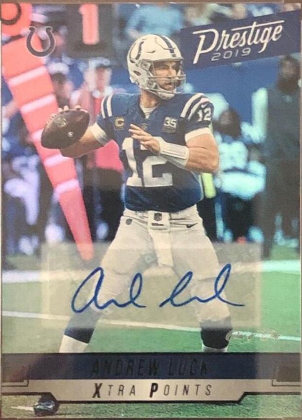 Andrew Luck [Signature Xtra Points] #11