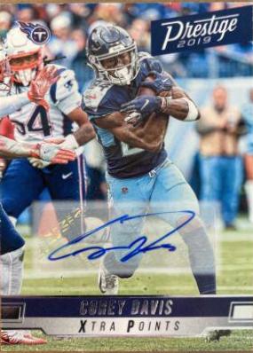 Corey Davis [Signature Xtra Points] #187