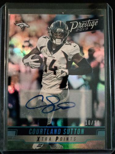 Courtland Sutton [Signature Blue] #65