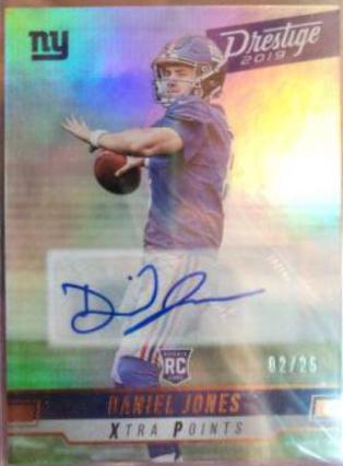 Daniel Jones [Signature Xtra Points] #204