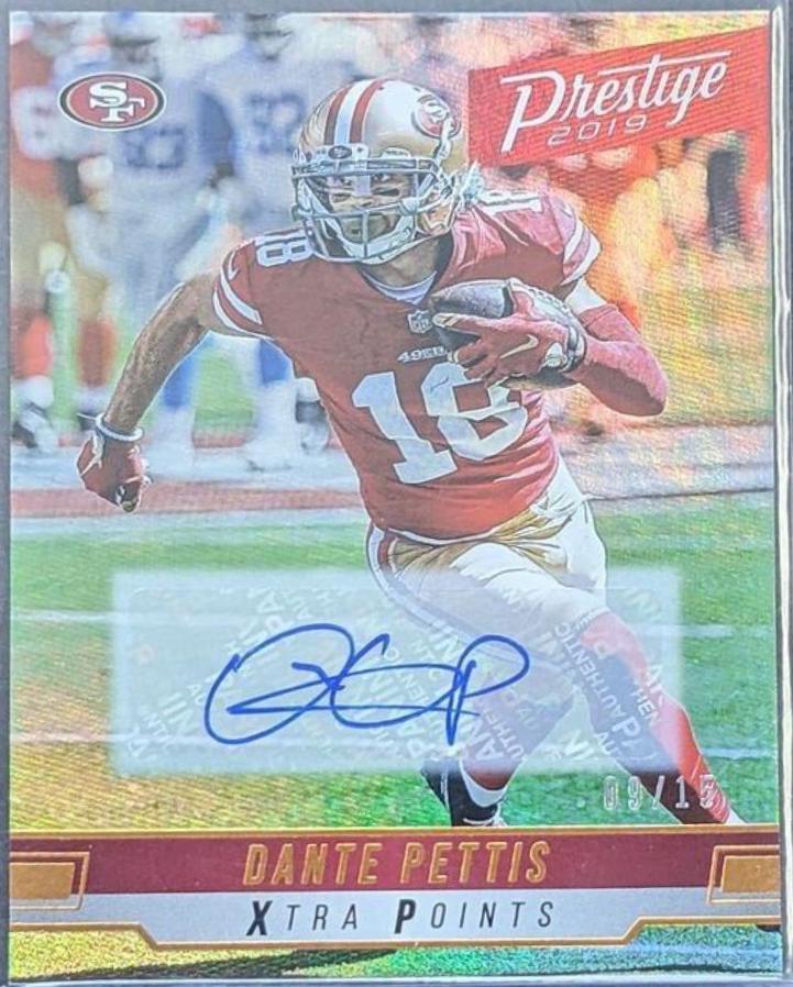 Dante Pettis [Signature Bronze] #166