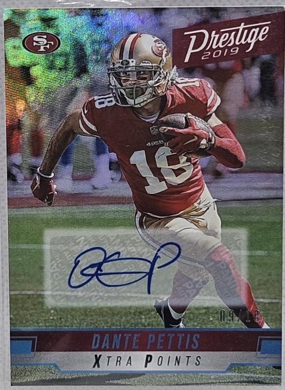 Dante Pettis [Signature Platinum] #166