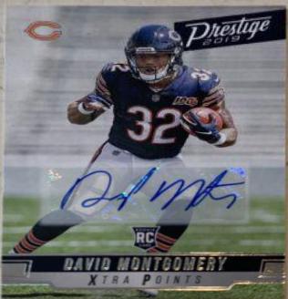David Montgomery [Signature Xtra Points] #237