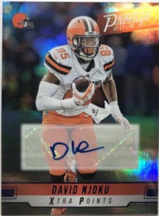 David Njoku [Signature Blue] #115