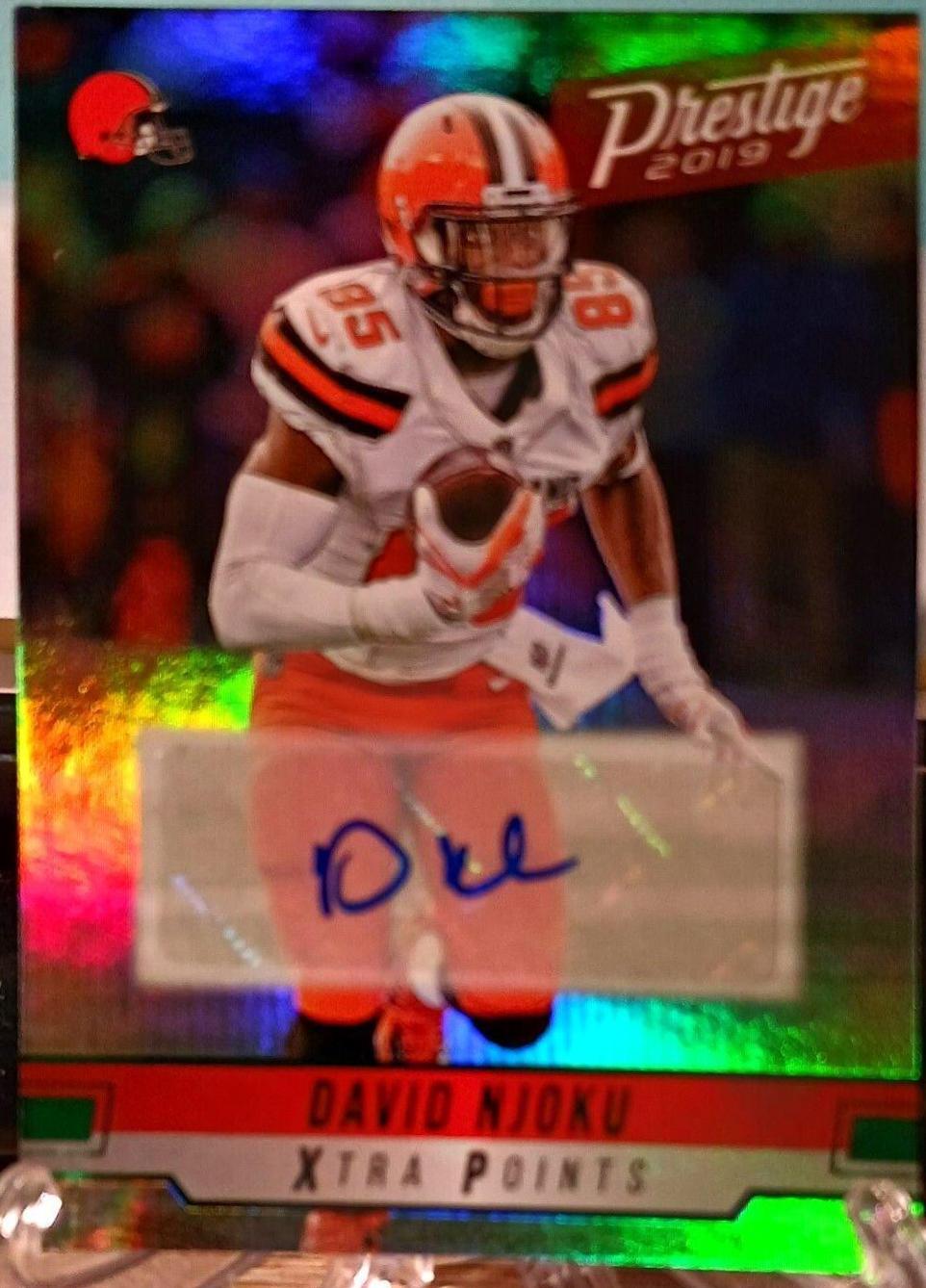 David Njoku [Signature Green] #115