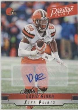 David Njoku [Signature Xtra Points] #115