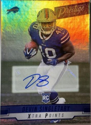 Devin Singletary [Signature Blue] #207