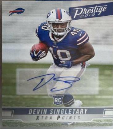 Devin Singletary [Signature Xtra Points] #207
