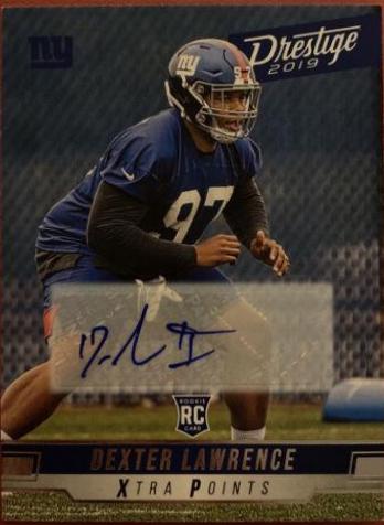 Dexter Lawrence [Signature Xtra Points] #210