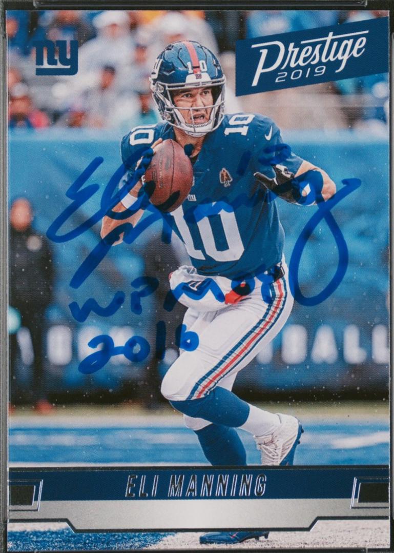 Eli Manning [Signature Xtra Points] #129