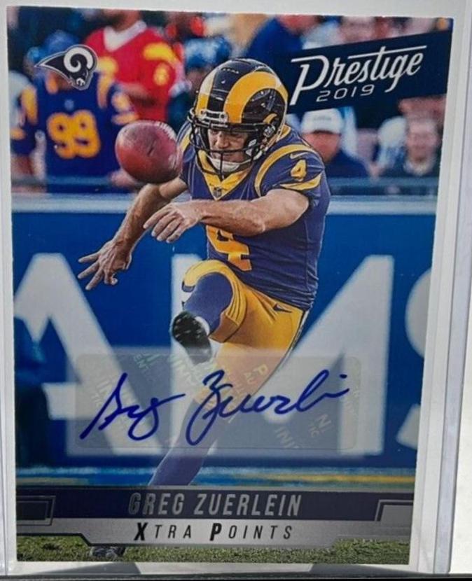 Greg Zuerlein [Signature Blue] #108