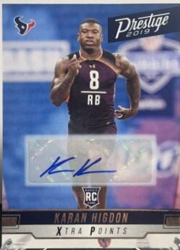 Karan Higdon [Signature Xtra Points] #286