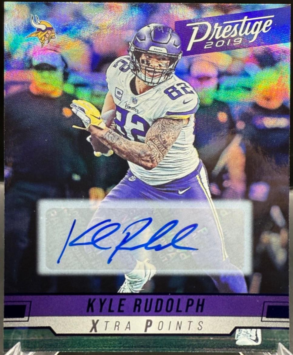 Kyle Rudolph [Signature Xtra Points] #63