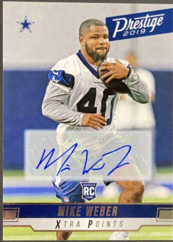Mike Weber [Signature Xtra Points] #279