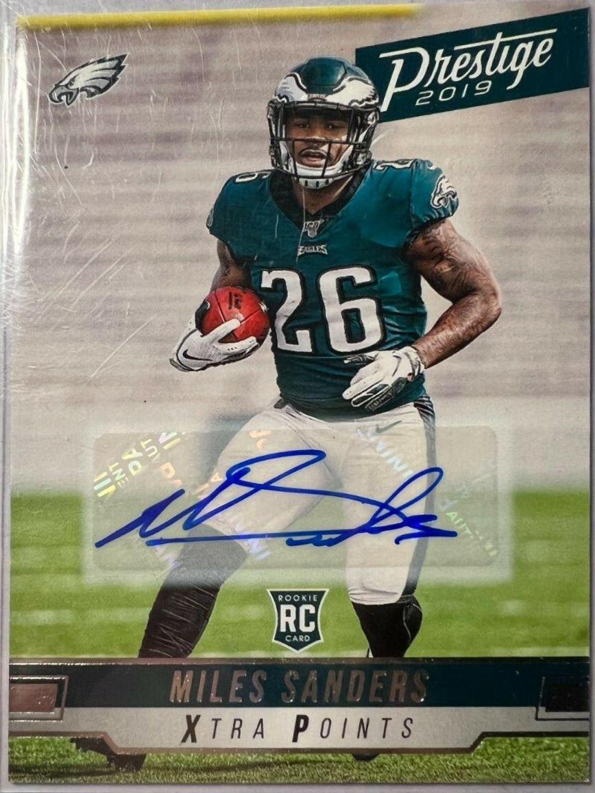 Miles Sanders [Signature Xtra Points] #258