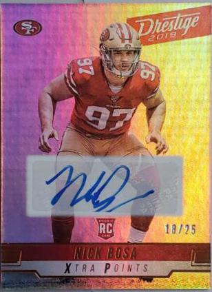 Nick Bosa [Signature Xtra Points] #211