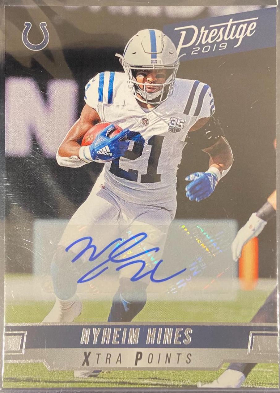 Nyheim Hines [Signature Xtra Points] #48