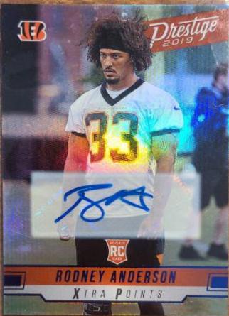 Rodney Anderson [Signature Blue] #255