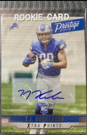 T.J. Hockenson [Signature Xtra Points] #220