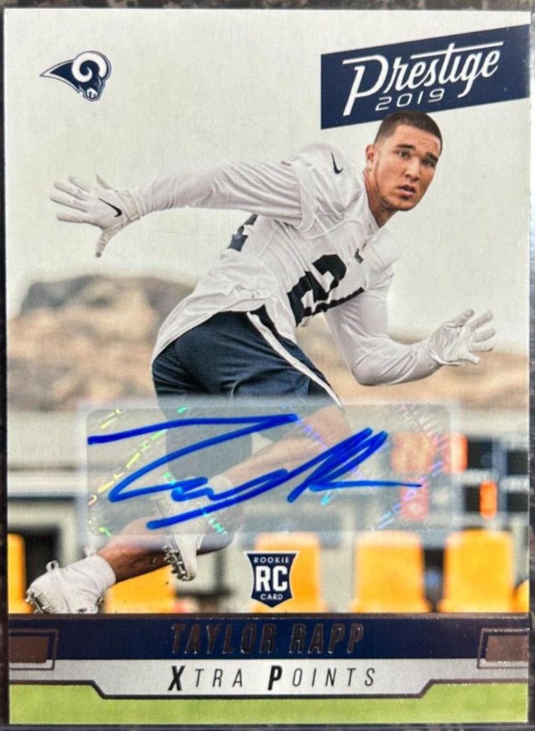 Taylor Rapp [Signature Xtra Points] #215