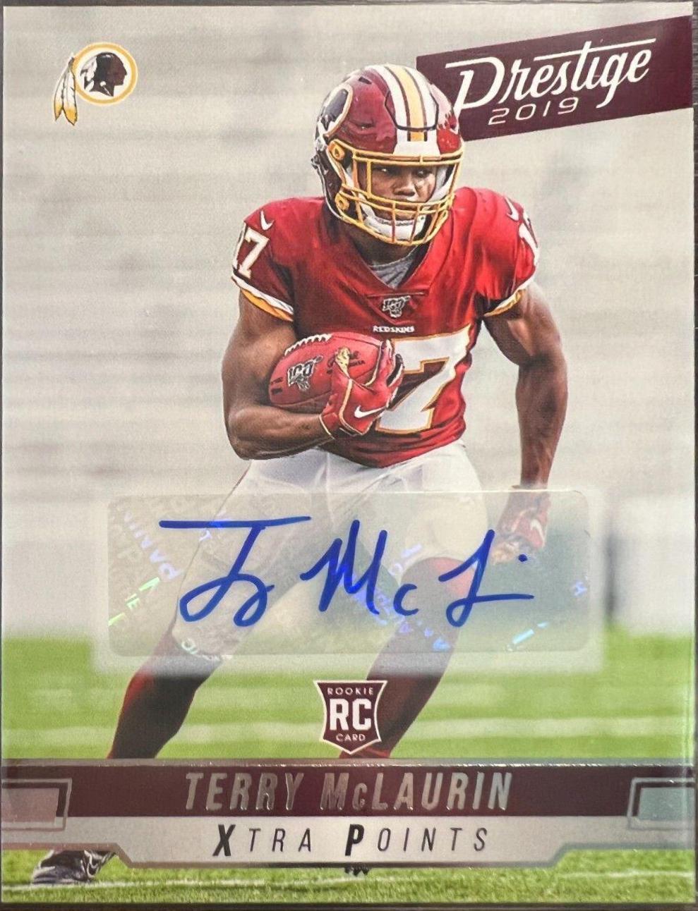 Terry McLaurin [Signature Xtra Points] #277