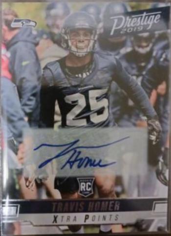 Travis Homer [Signature Xtra Points] #235