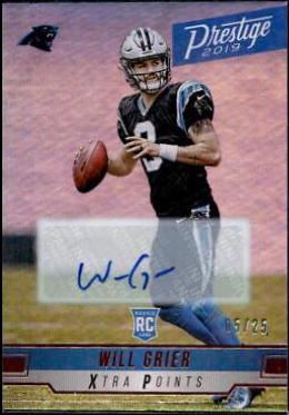 Will Grier [Signature Bronze] #219