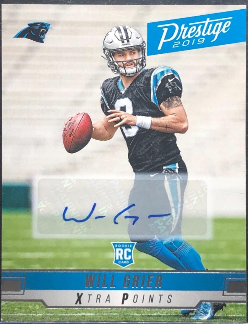 Will Grier [Signature Platinum] #219