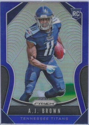 A.J. Brown [Blue Prizm] #344