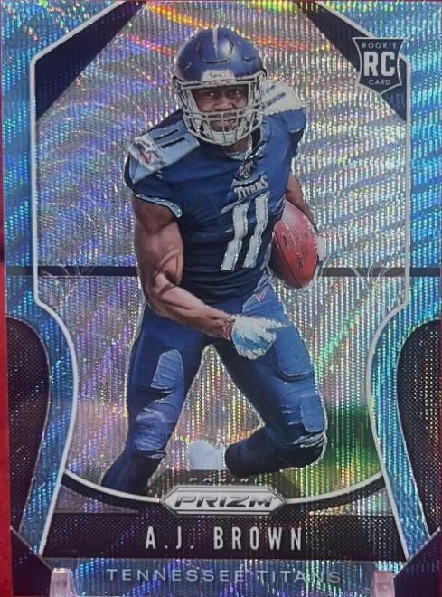 A.J. Brown [Blue Wave Prizm] #344