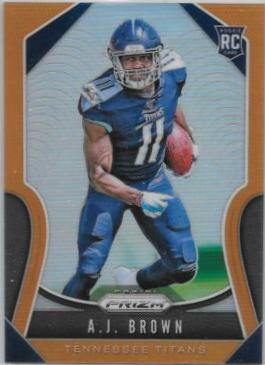 A.J. Brown [Orange Prizm] #344