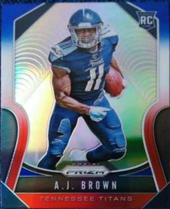 A.J. Brown [Red, White, Blue Prizm] #344