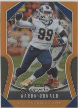Aaron Donald [Orange Prizm] #244