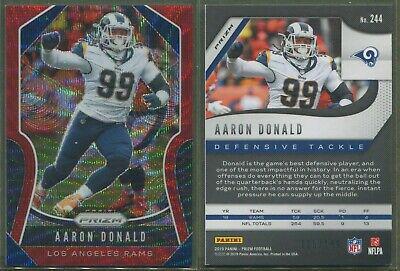 Aaron Donald [Red Wave Prizm] #244